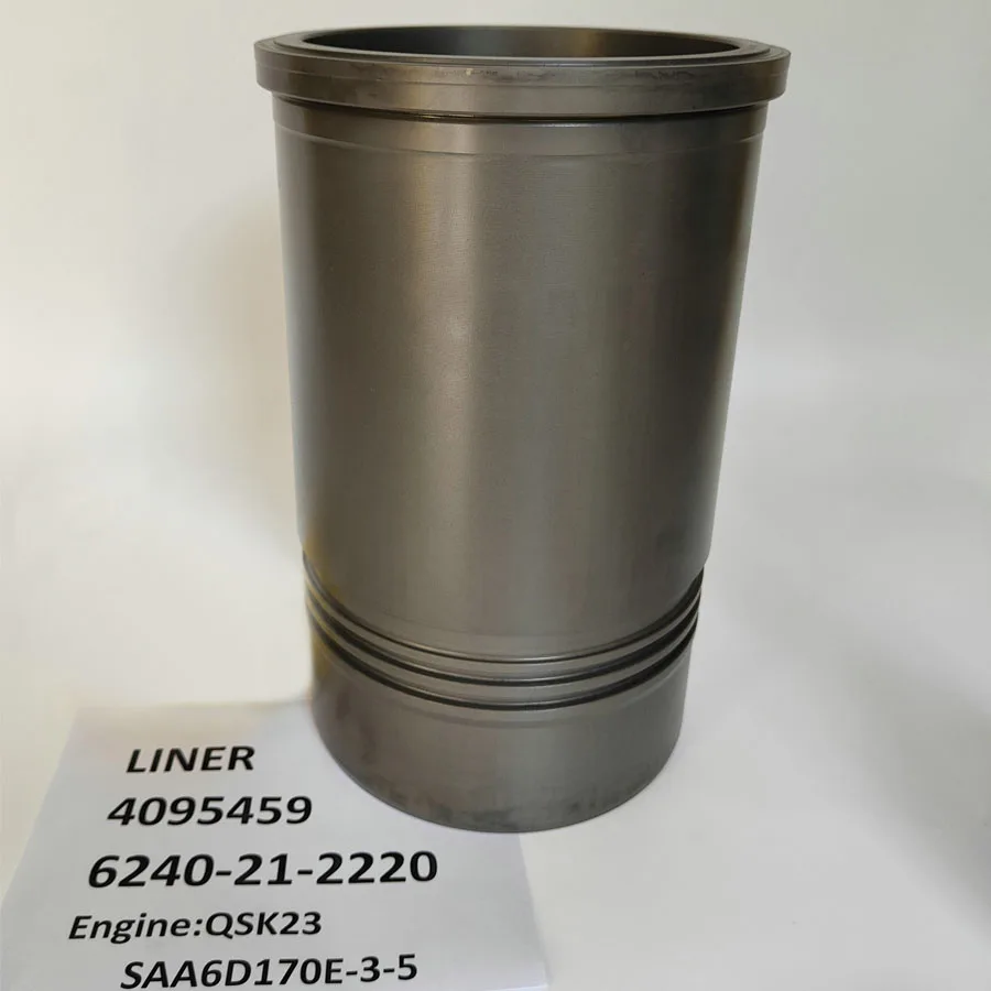 

Cylinder Liner 4095459 6240-21-2220 for generator set QSK23 excavator PC1250-7 SAA6D170 wheel Loader WA600-6 dumptruck HD465-7