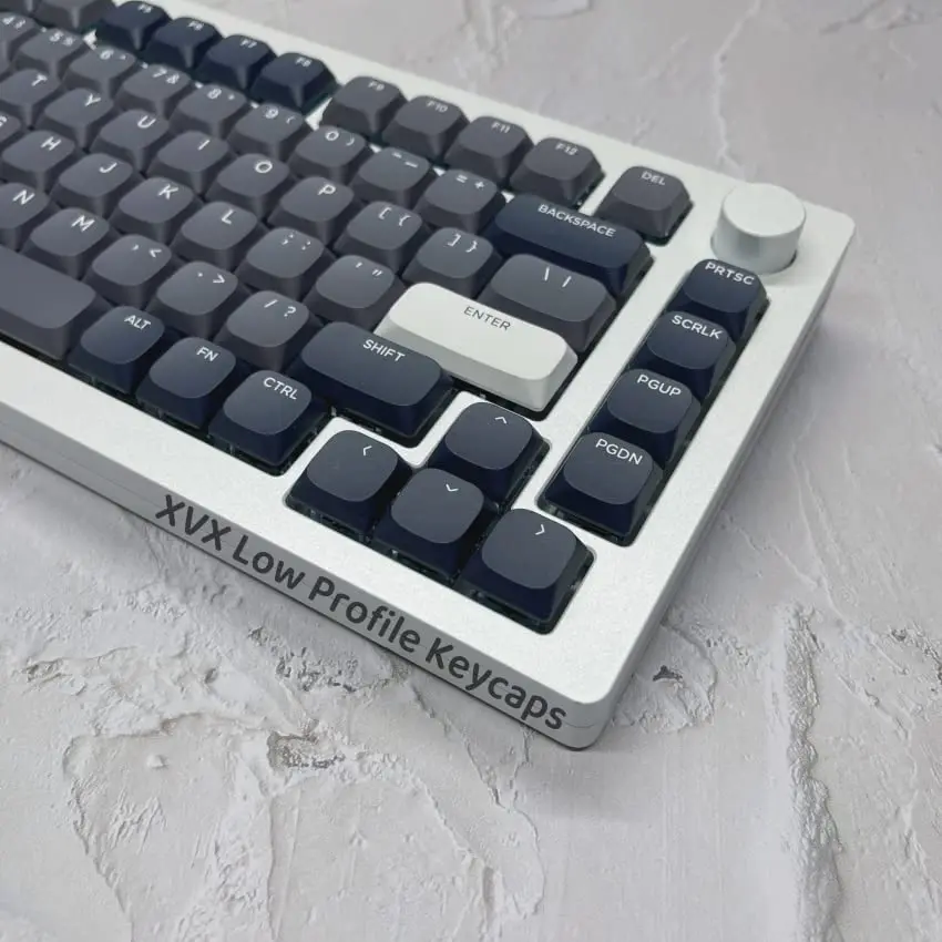 Xvx Horizon Magro Keycaps Pbt Perfil Baixo 144 Teclas 60 75 100 Gateron Switches Cereja mx Teclado Mecânico 144 Teclas