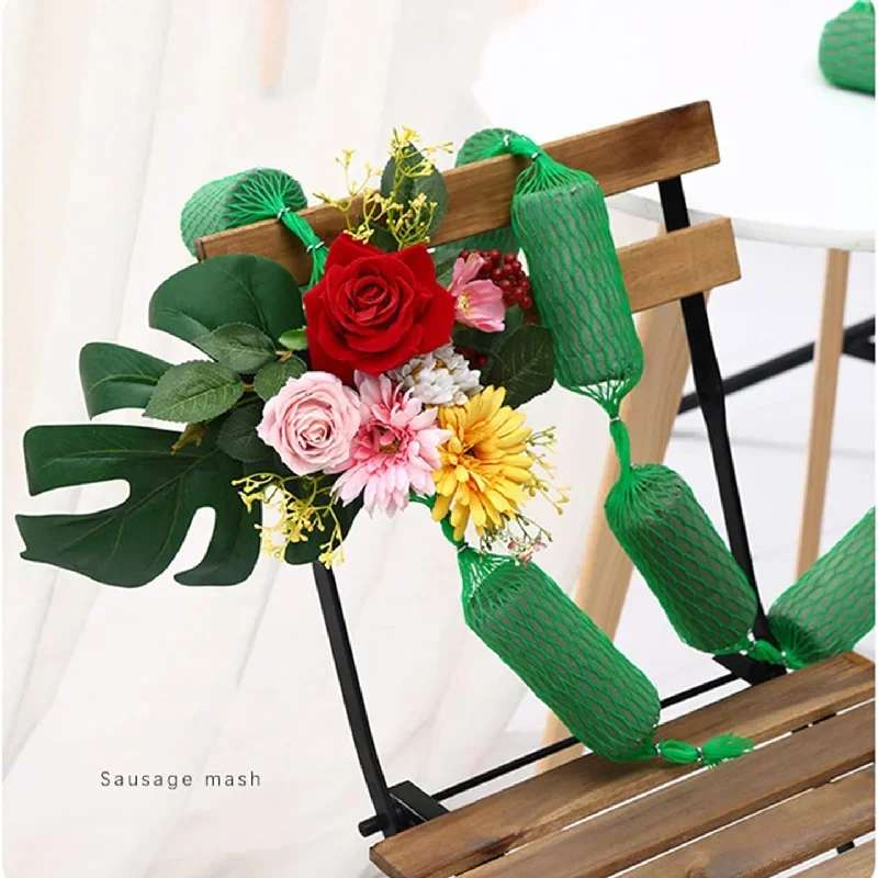 14/28Pcs Wedding Garland Oasis Floral Arch Foam Blocks Fresh Cut Foams Base Garden Florist DIY Flower Arrangement Foams Mud Base