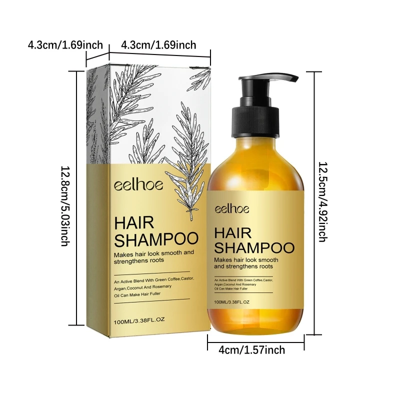 

Hair Loss Shampoo Control Damage Rosemary Hair Care Shampoo 100ml R3MF