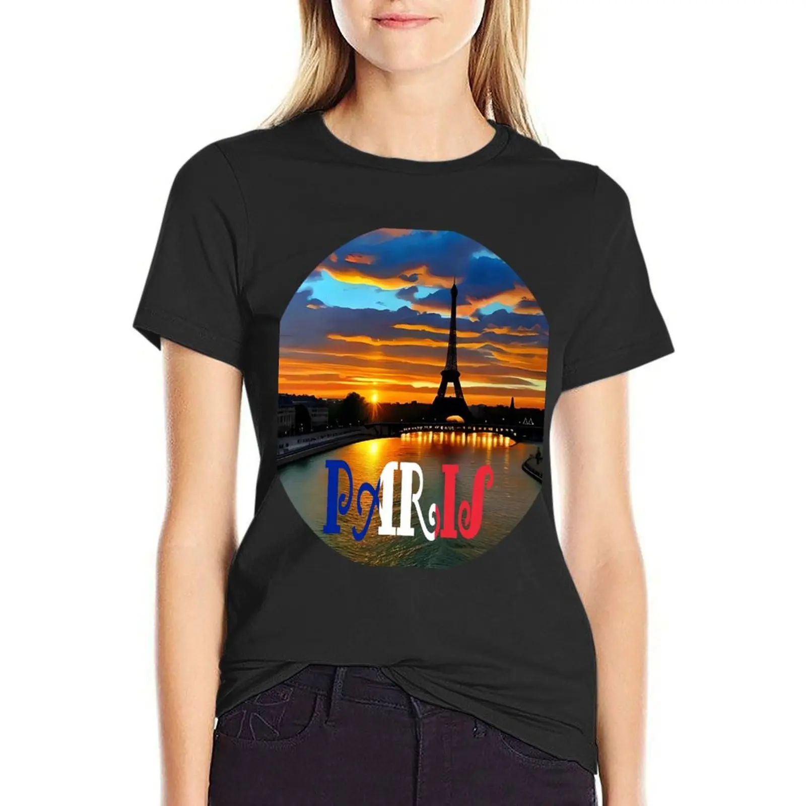 

World Journey: Paris, France T-Shirt funny sports fans lady clothes vintage summer blouses woman 2024
