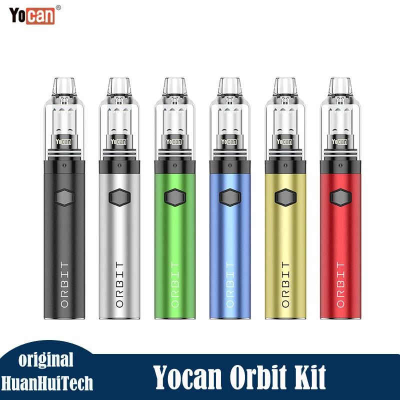 

Original Yocan Orbit Kit 1700mAh Inbuild Battery Adjustable Voltage Type-C Charging Electronic Cigarette Detachable Hanging Ring