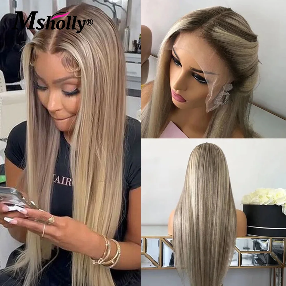 Gorgeous Ash Blonde Human Hair Wig Artwork for Your Screen Gorgeous Ash Blonde Human Hair Wig Artwork for Your Screen