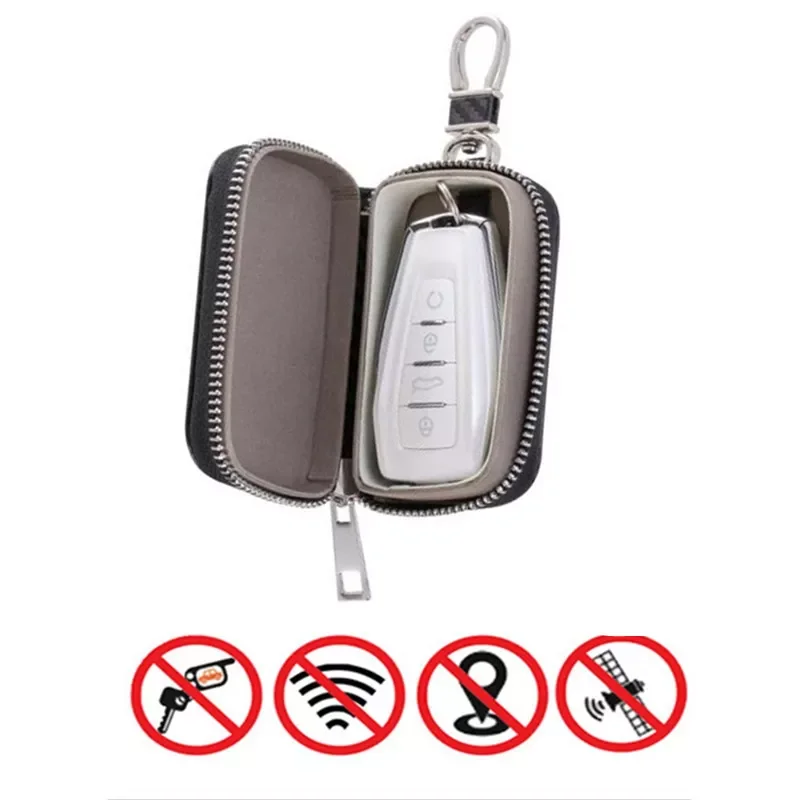 Key Cover RFID Signal Blocker Premium Key Fob Faraday Box Cage