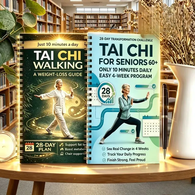 Tai Chi Fitness Books Are A Guide To Low-impact Chair Exercise for The Elderly Who Are 60+, 28 Days and 10 Minutes A Day. - 6