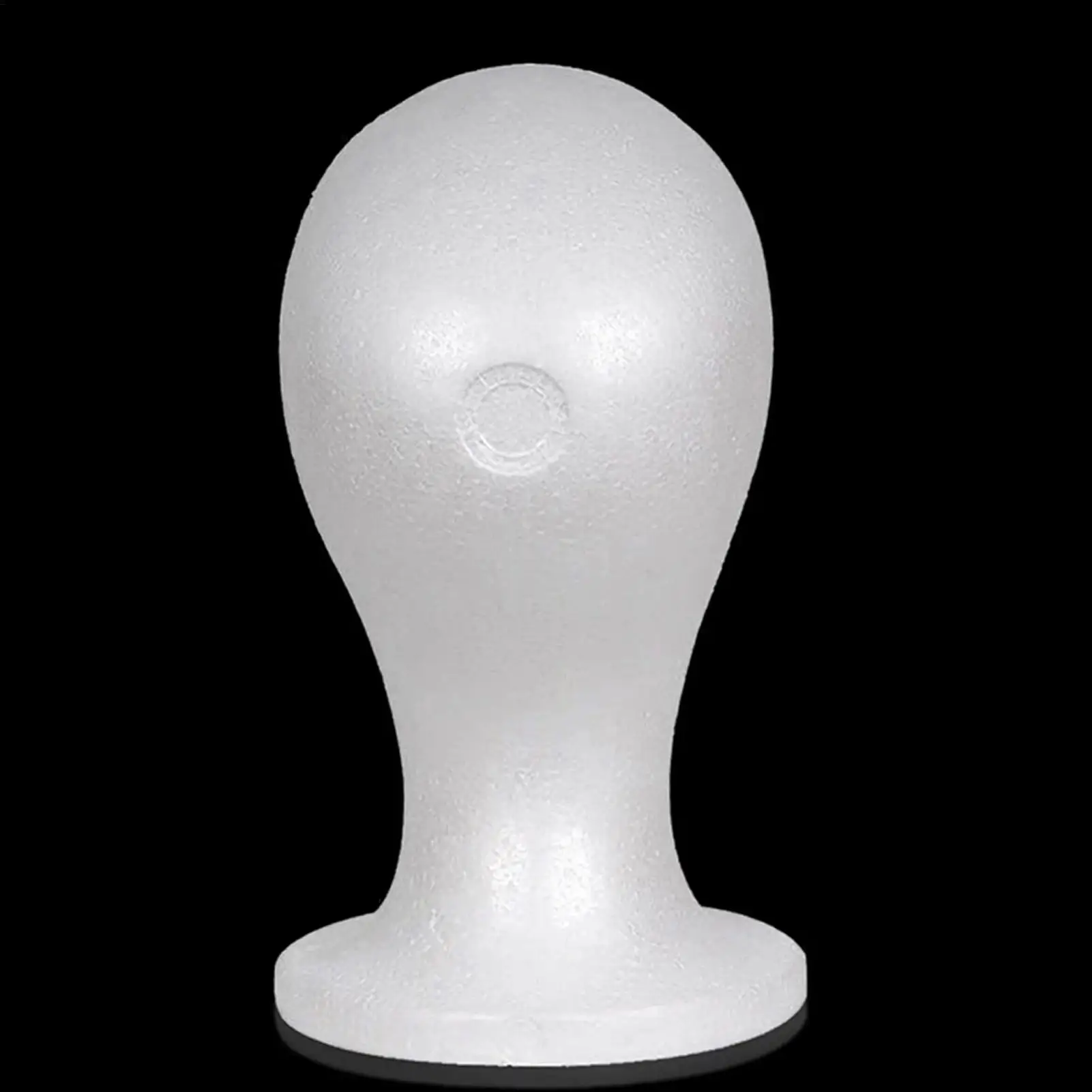 Foam Head Women Head Mannequin for Wigs Styling Beauty Supplies Display Rack Accessories for Travel Cosmetology Beginners Salon