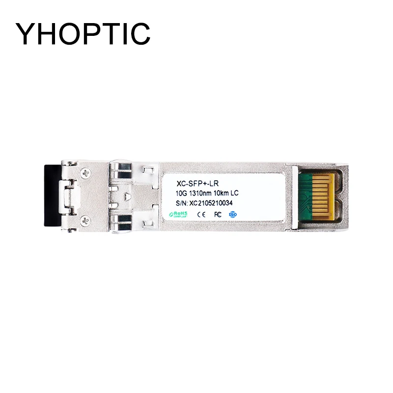 Modulo Ricetrasmettitore Sfp Lc Duplex 10G 10Km, Switch Ethernet In Fibra Ottica Duplex Multimodale 1310Nm, Compatibile Con Mikrotik, Cisco