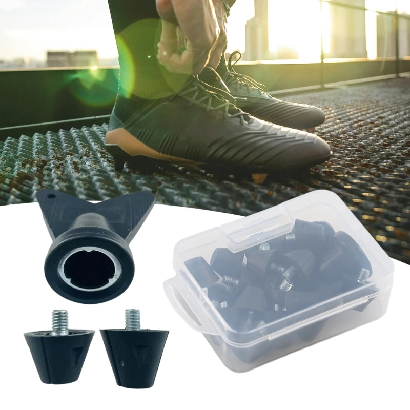 Football Studs 12Pcs/set Football Studs Replacement Safety Plastic Studs Football Boot Studs