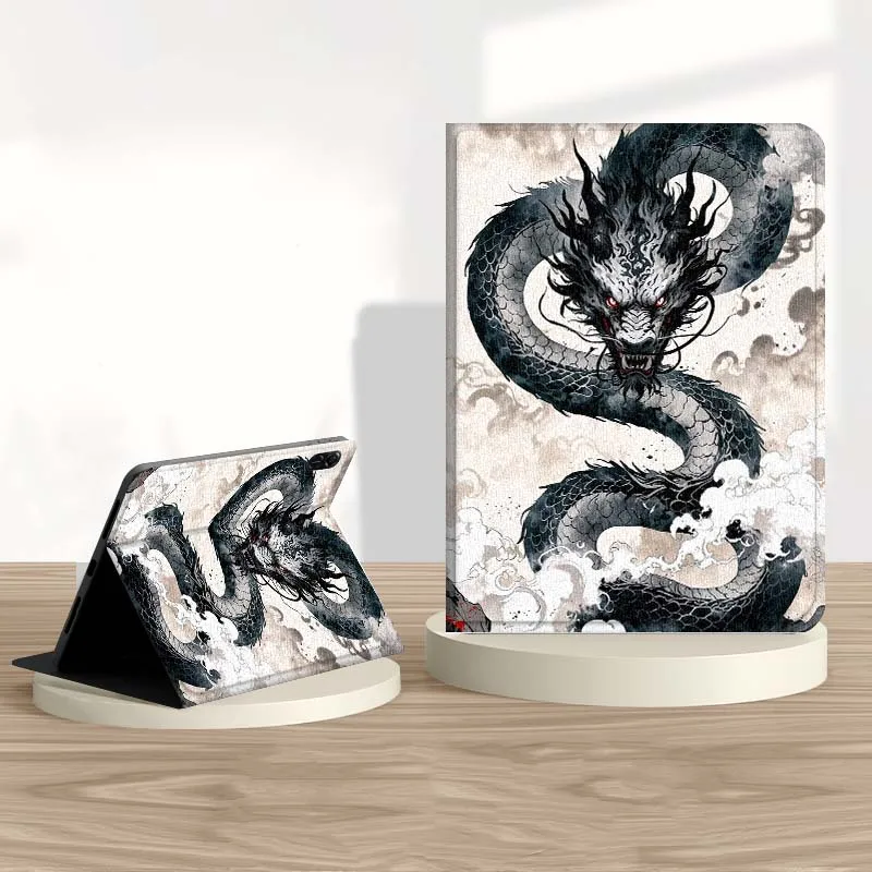 Stylish Anime Dragon Tablet Case - Fashionable Protective Cover
