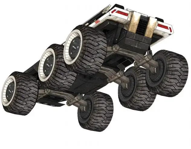 Mass effect M35 MAKO Chariot 3D Paper Model DIY 3d paper model