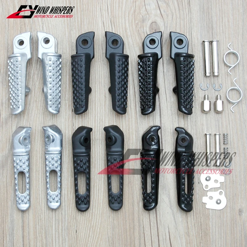Motorcycle Front Rear Footrests Foot pegs Honda CBR 600 RR CBR600 F4 F4i F5 CBR900 CBR 925 954 1000 RR CBR1000 CB 1000 R motorcycle accessories motorcycle foot pedals motorcycle footrests