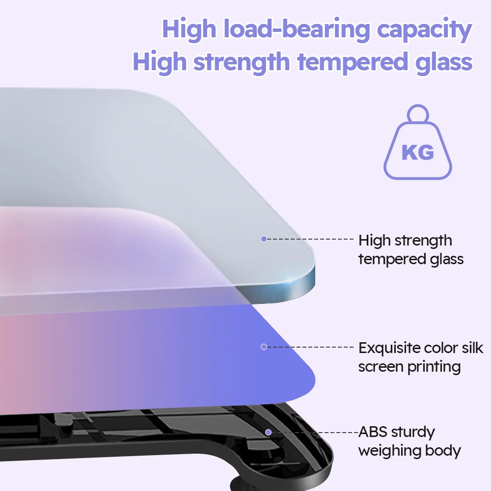 Professional Smart Body Fat Scale with LED Display