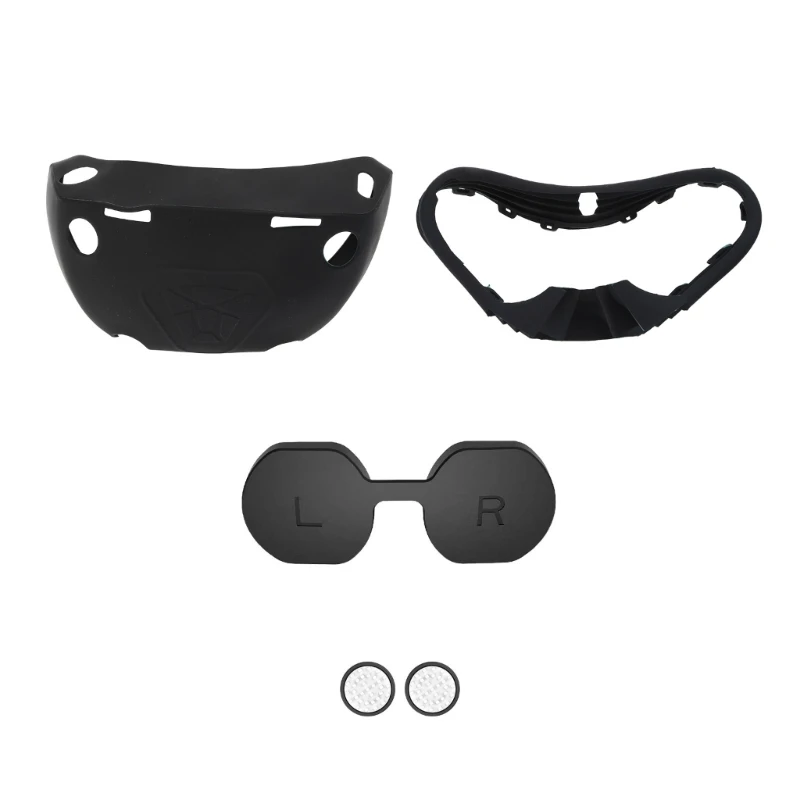 

Противоударный чехол для гарнитуры C1FB, мягкие защитные колпачки для объективов, чехол-кнопка для PS VR2, рукава для гарнитуры,