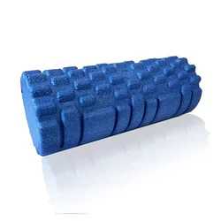 High-Density Foam Roller for Muscle Therapy and Yoga Exercises (Blue)