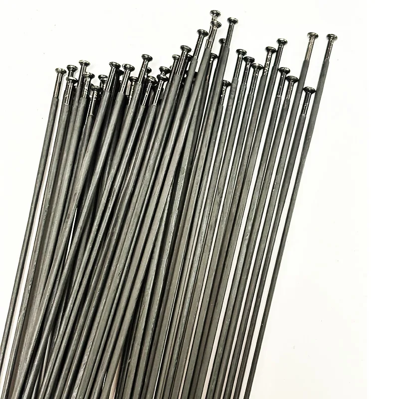 1.8g Lightweight Carbon Fiber Spokes for Road Bike/Mountain Bike, High Strength Aero Design, TT Bike Carbon Spokes 5