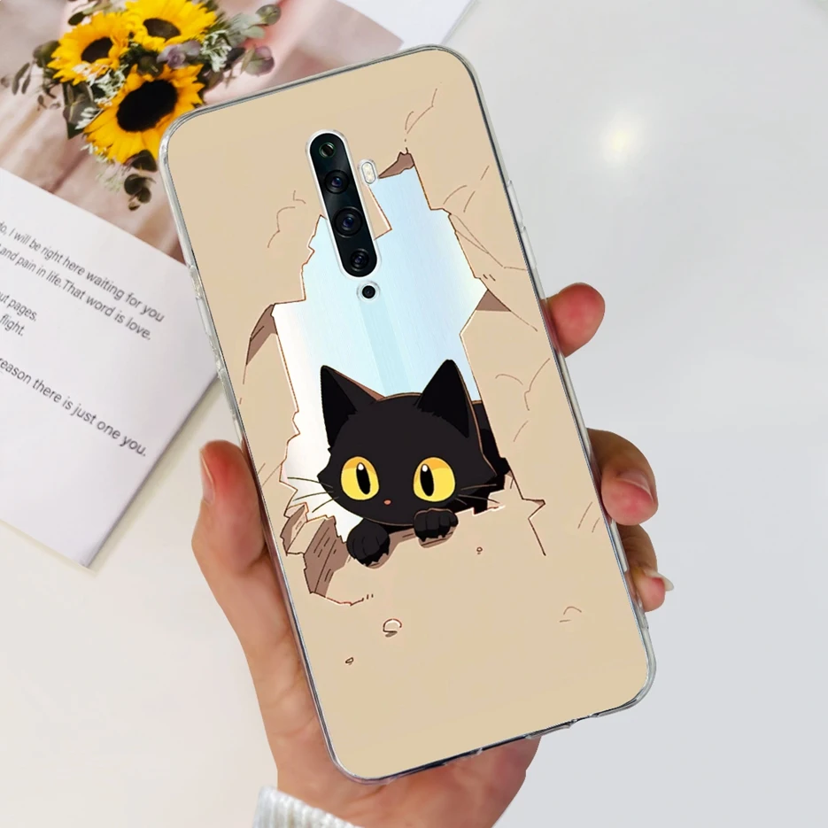 Luxury Painted Clear Silicone Phone Case - Soft Protective Cover