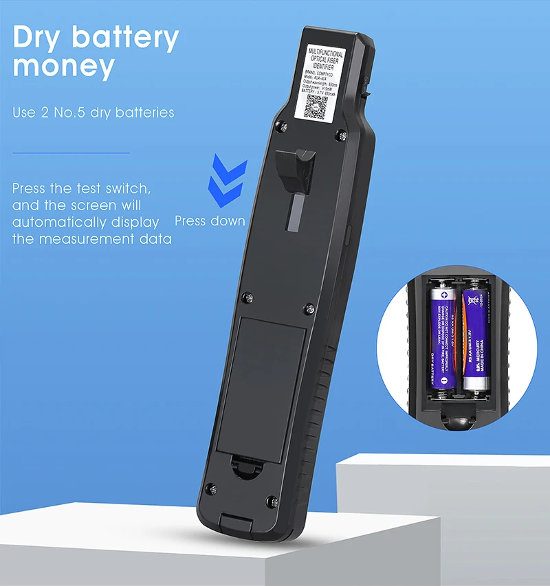 AUA-40A/40D Fiber Optic Identifier Fiber Cable Testing Tool Live Optical Fiber D