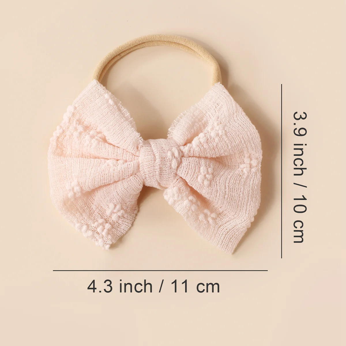 Baby Headband Gauze Jacquard Bow Nylon Narrow Edge Elastic Hairband For Girls Kids Soft Hair Accessories 4 Pcs/Lot hair bands hair accessories hair headband accessories baby headband set