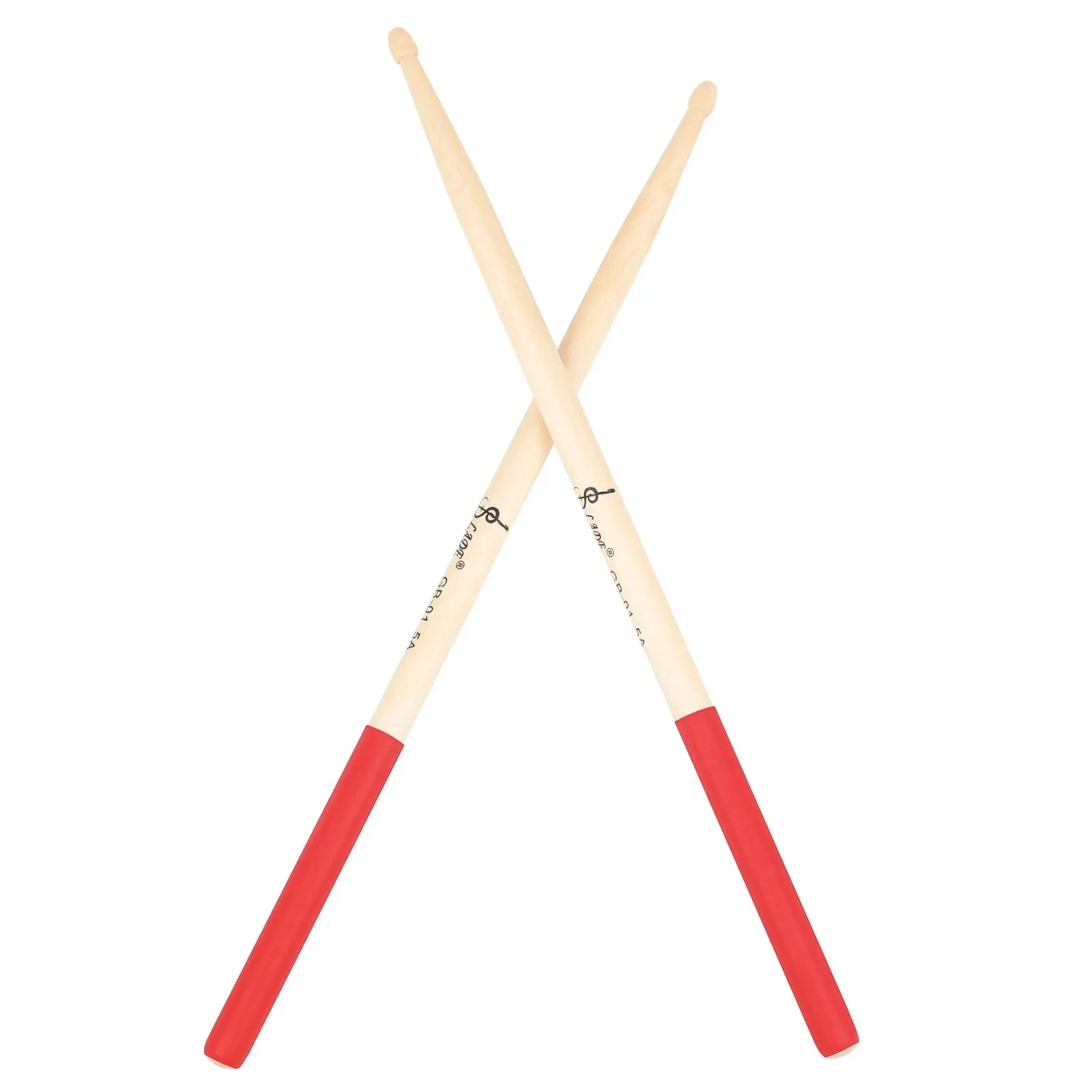 Premium Maple Drumsticks - Professional Wooden Percussion Accessories in 5 Vibrant Colors