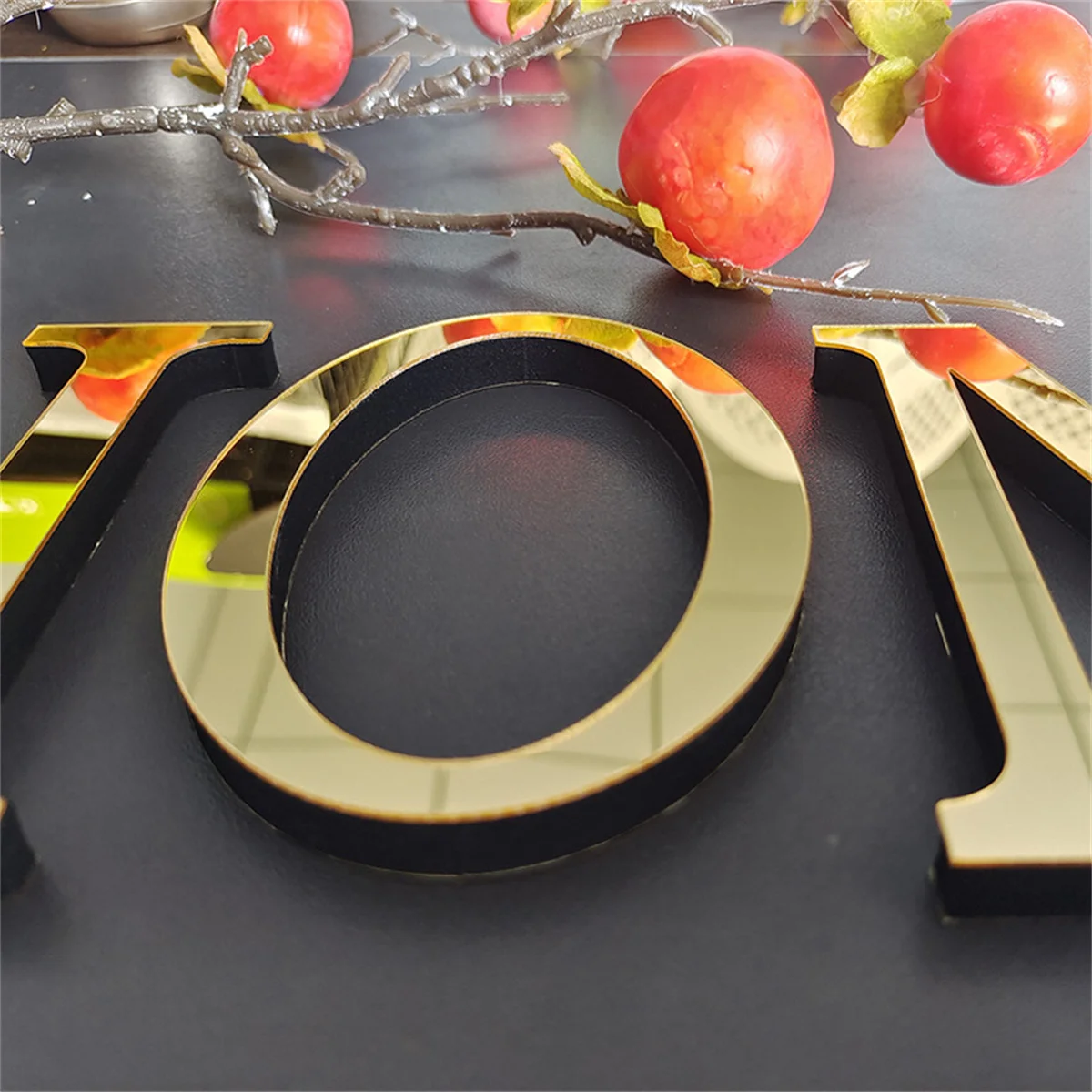 3D Mirror Letter Stickers 5