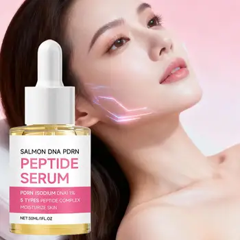 Salmon DNA Pdrn Peptide Serum Moisturizing Firming Lifting Revitalizing Brightening Smoothing Repair Facial Serum