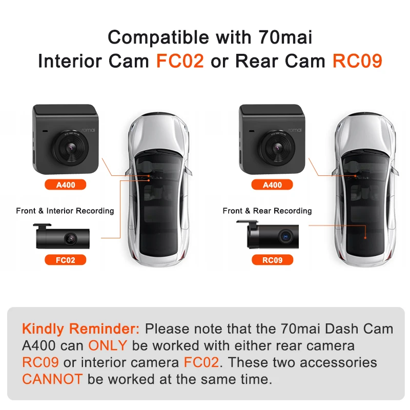 70mai a400 memory card