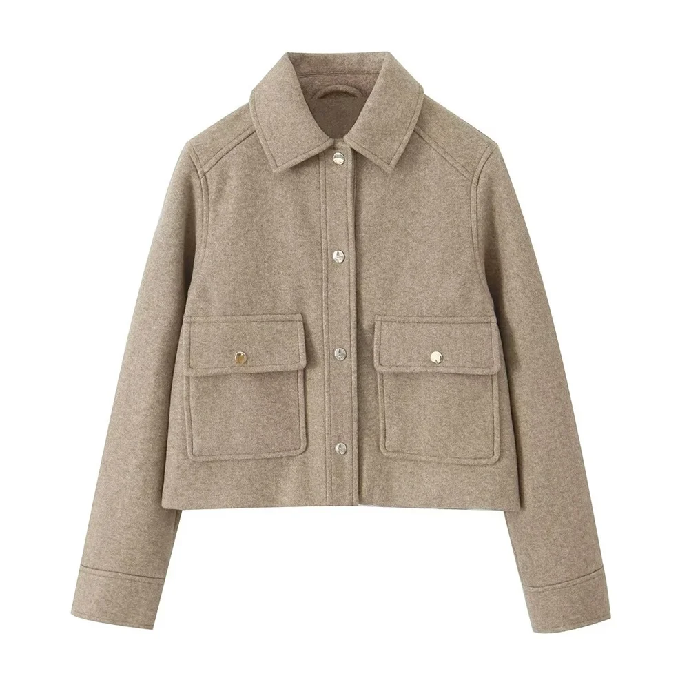 Autumn New Women's Wear European and American Style Loose and Slim, Versatile Short Jacket Coat 3046260