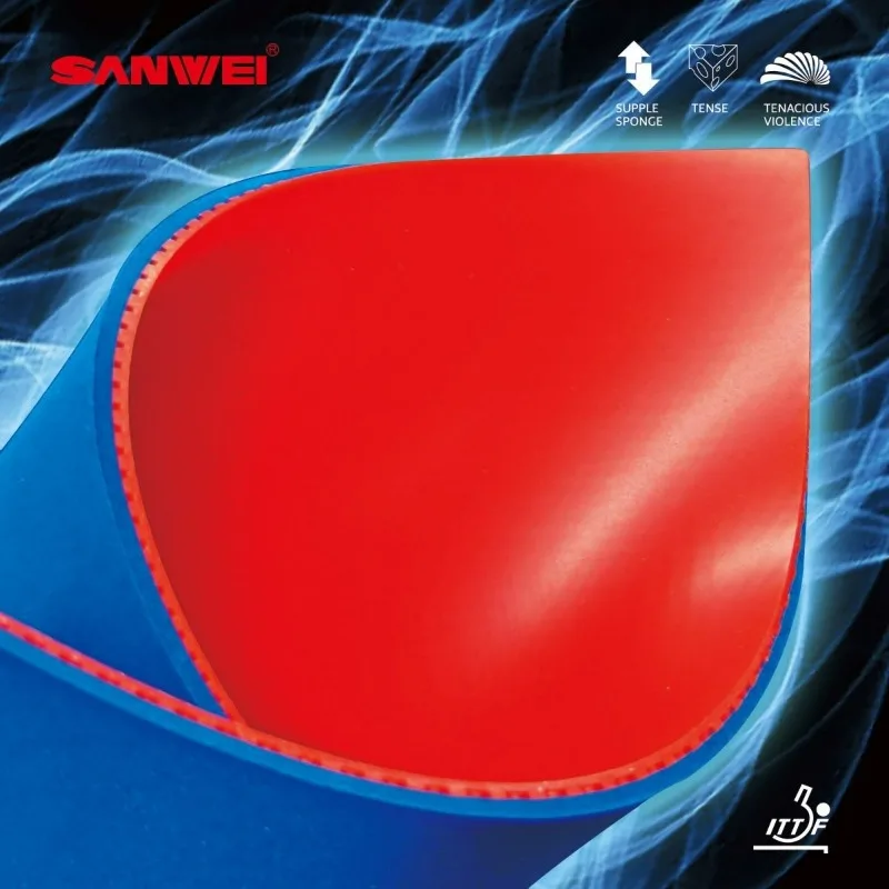 SANWEI-T88 Ping Pong Rubber Sponge Set
