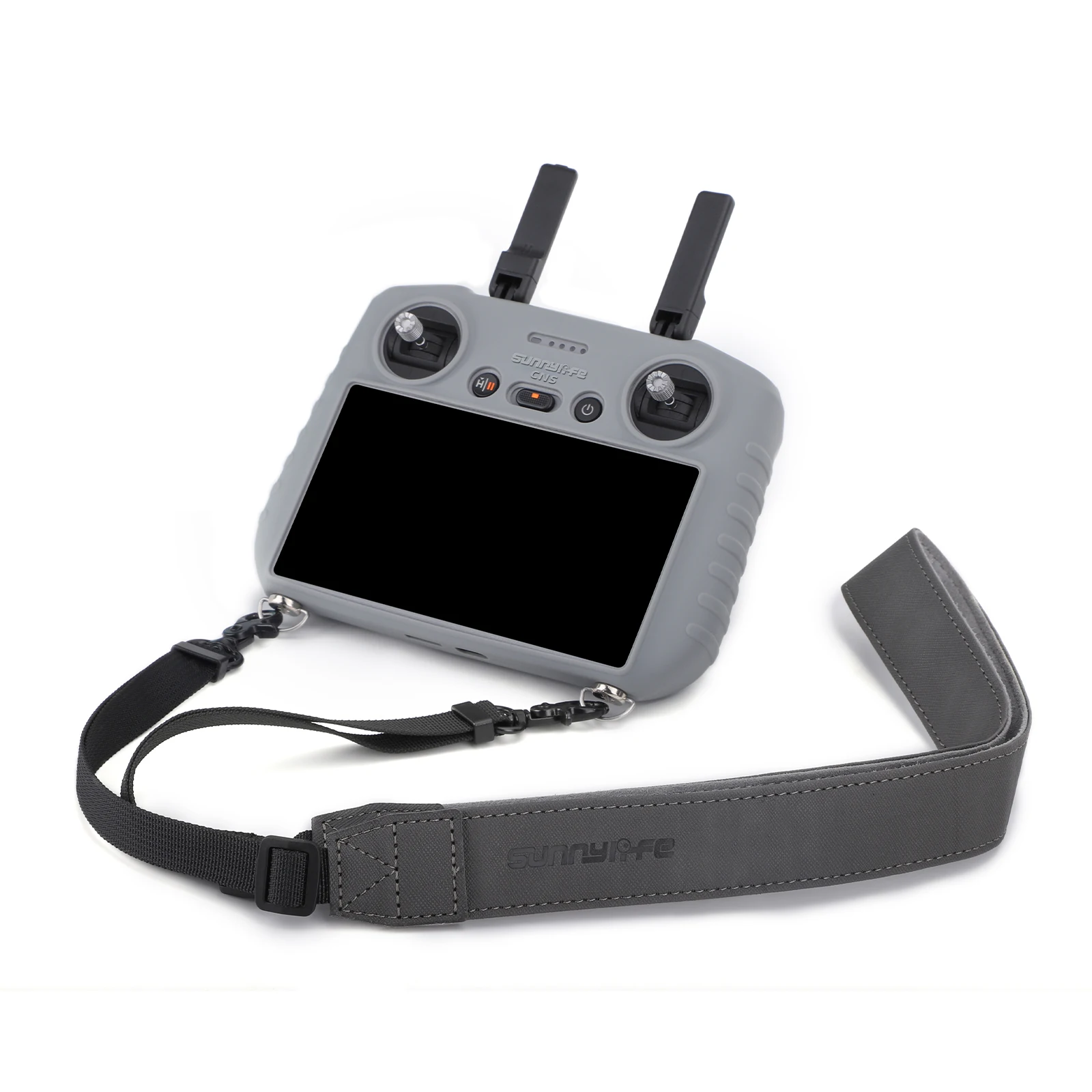 DJI RC 2 리모콘 용 실리콘 케이스 DJI AIR 3 용 썬 후드 끈 스트랩 스크린 프로텍터 썬 후드 커버 액세서리