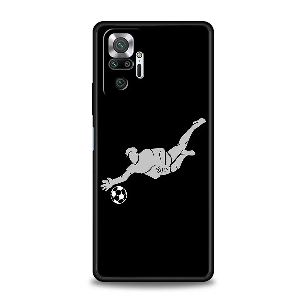 Dynamic Football Art Phone Case - Stylish and Protective Cover