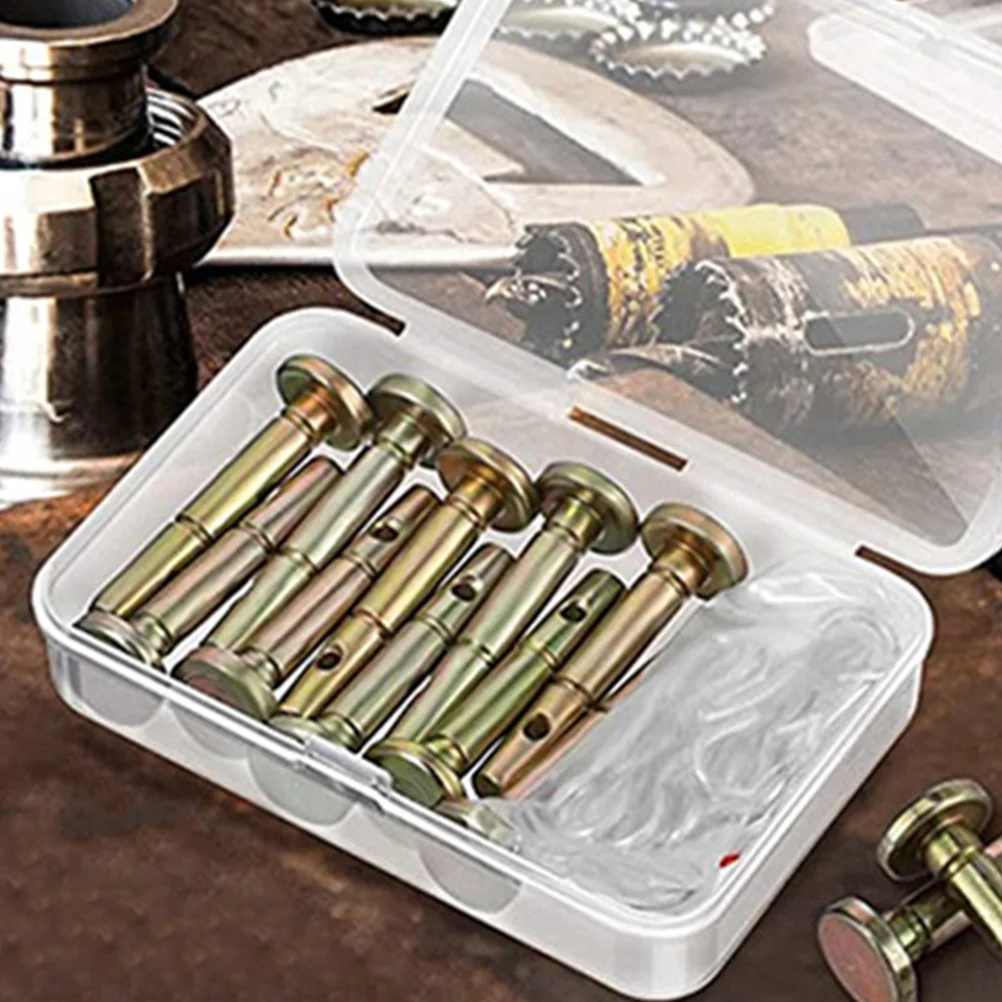 

6 Sets Snow Blower Snowplow Shear Pins Thrower Sweeper Accessories Rural Snowblower and Cotter