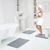 Homaxy Absorbent Bath Mat Non-Slip Bathroom Rug Soft Memory Foam Kitchen Floor Carpet Velvet Bathroom Carpet Home Decor Foot Mat 6