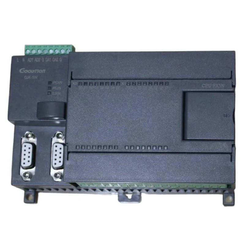 FX1N FX2N 32MR 32MT 2AD 2DA PLC Controller with Case, Analog 4