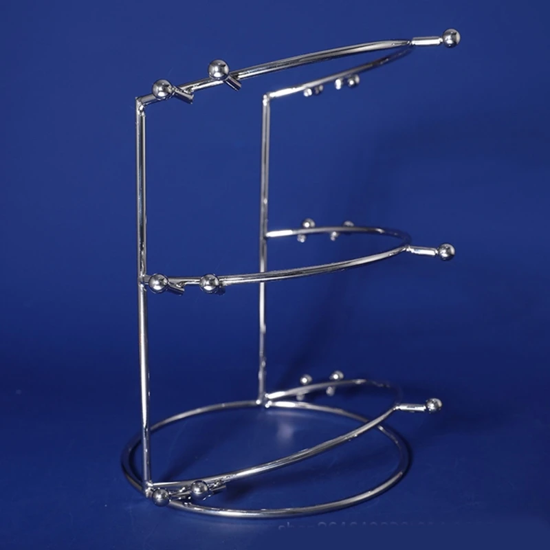 Bride Queen Crown Display Stand Headband Tiara Support Holder Princess Wedding Crown Storage Rack Crystal Hairband Organizer