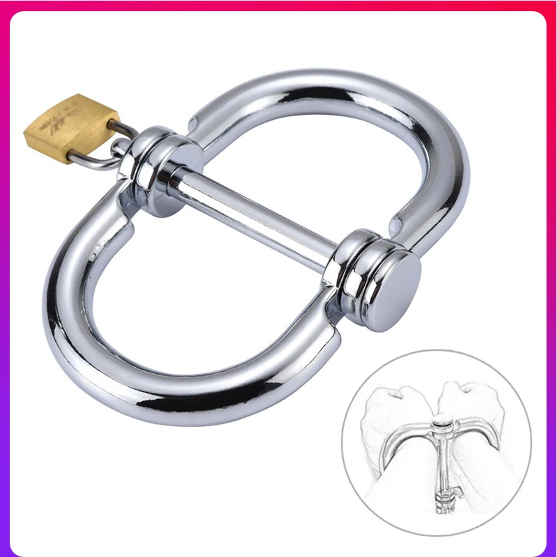 

Metal BDSM Toys Games Restraints Handcuffs with Keys Sex Toys for Couples Ankle Detachable Cuff Bondage Bracelet Erotic Sex Shop