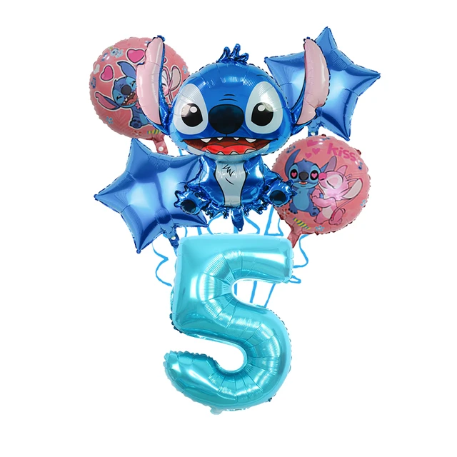 Stitch Birthday Party Decoration  Latex Foil Party Supplies - Party &  Holiday Diy Decorations - Aliexpress