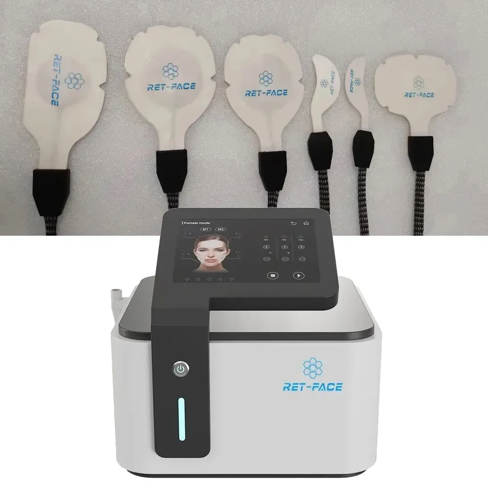 New Factory Price Peface Face Muscle Stimulator RF Neck Face Tightening Device EMS Facial Massager Microcurrent Face Lift 2
