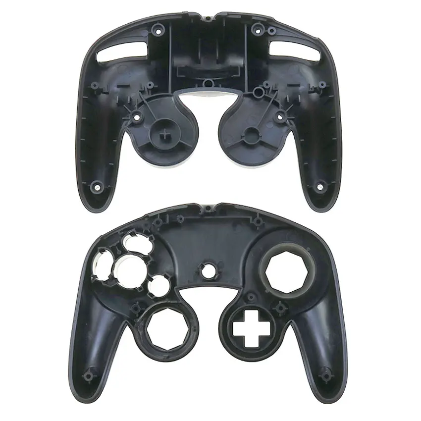Yuxi para o Controlador Ngc Substituição Frente Traseira Case Capa de Habitação com Abxy l r z Dpad Botão para Gamecube Alça - Image 2