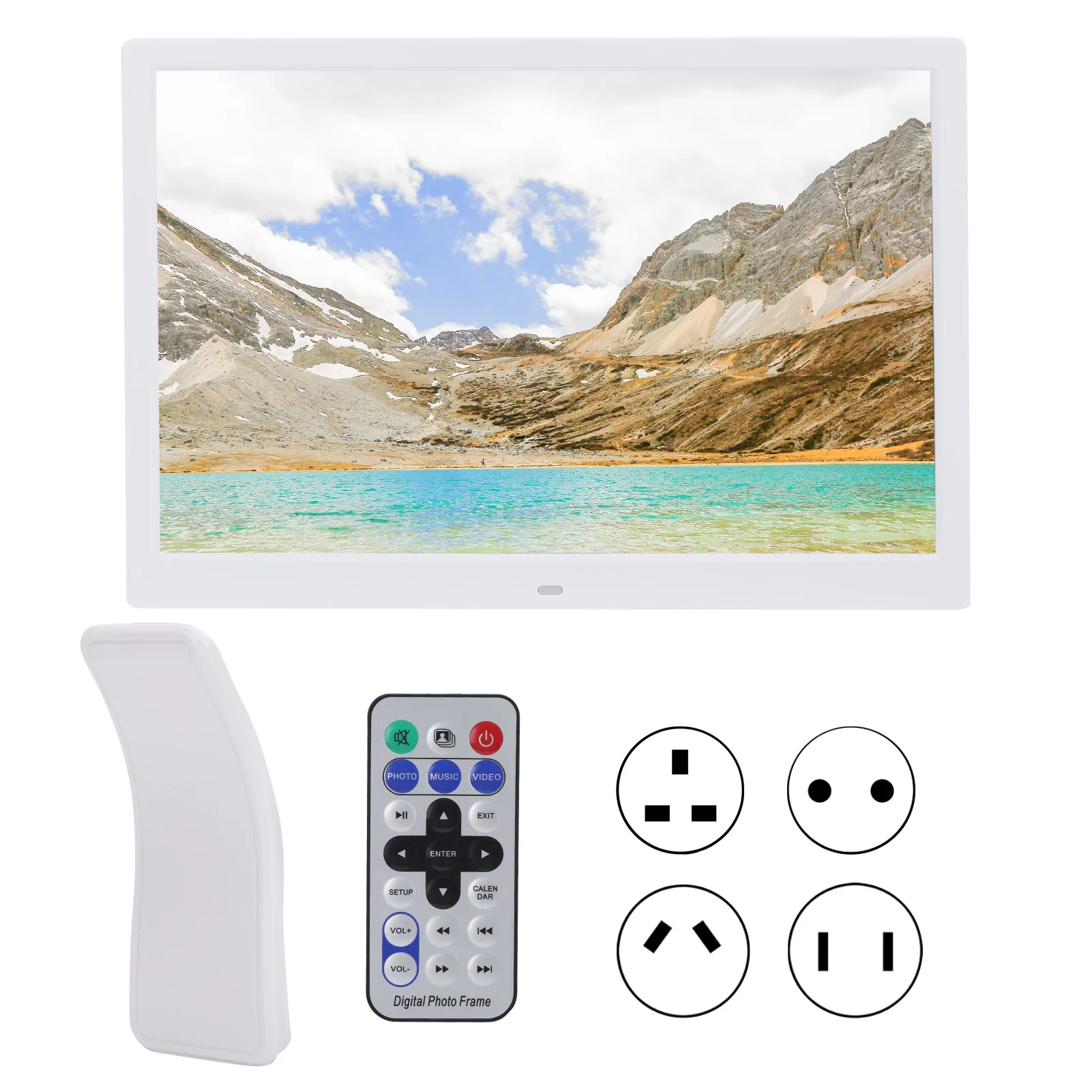 【New】15 Inch HD 1280x800 Digital Photo Frame Electronic Album MP3 MPEG4 Picture Music
