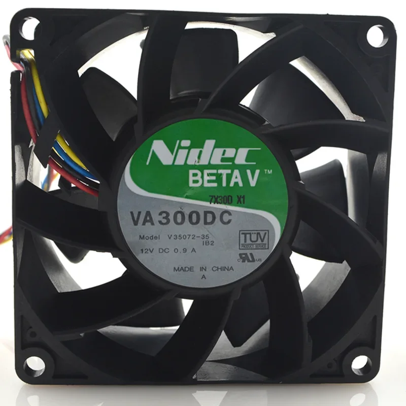 

Новый вентилятор охлаждения для Nidec BETAV VA300DC V35072-35 12V 0.9A для IBM вентилятор шасси 8 см 8038 80 × 80 × 38 мм