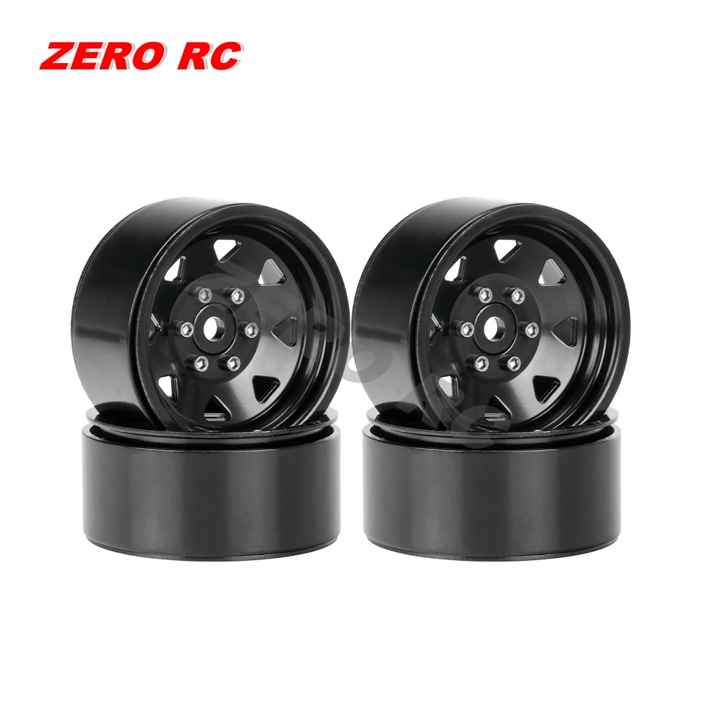 HOBBYSOUL 1.9 Beadlock Wheels & Mud Slingers Tires (4-Pack) - 120mm For 1/10 Scale Rock Crawlers - View #6