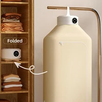 2025 New LED Digital Display Temperature Control Clothes Dryer Home Portable Foldable Clothes Dryer with Drying Bag 2