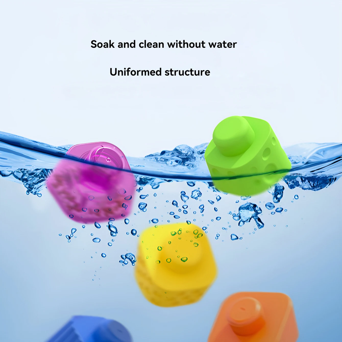 Stack toys Fun stack free to build a variety of shapes color built-in ball shaking sound toys