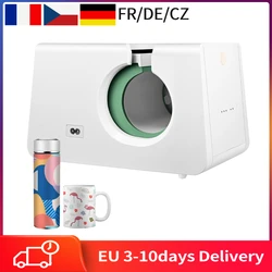 Portable Automatic Mug Heat Press Machine 10-11oz Transfer Sublimation Cup Presser One-Touch Button as Gifts for Birthdays
