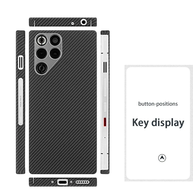 Ultra-Thin Kevlar Carbon Case - Aramid Fiber Anti-Drop Magsafe Phone Shell