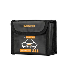 Drone LiPo Battery Safe Bag - Explosion-Proof Protective Storage Case (Type1 for 3 Battery)