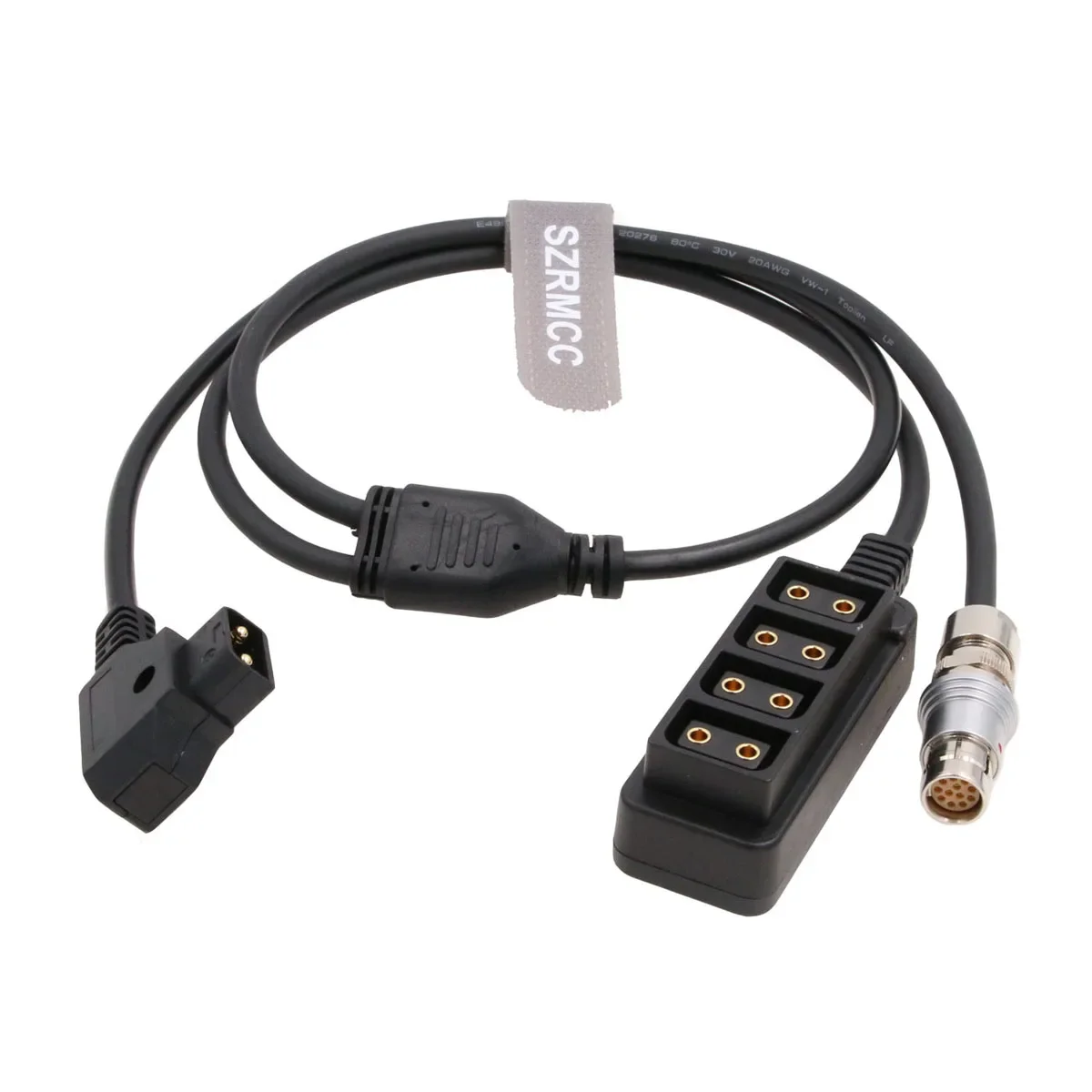 D-Tap A Fischer 12 Pin Femmina 4 Porte P-Tap Femmina Hub Splitter Cavo Di Alimentazione Per Phantom V640S V641S V642S Serie Veo Ad Alta Velocità