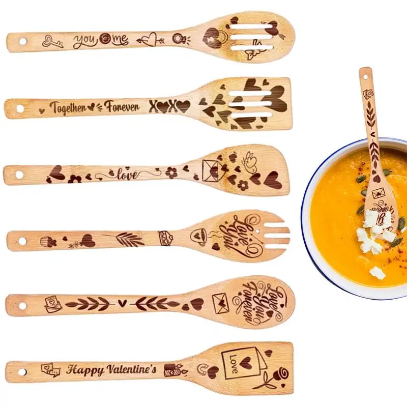 

Wooden Spoons set Cooking Utensils Set non stick pan frying spatula kitchenware kitchen utensils set kitchen accessories