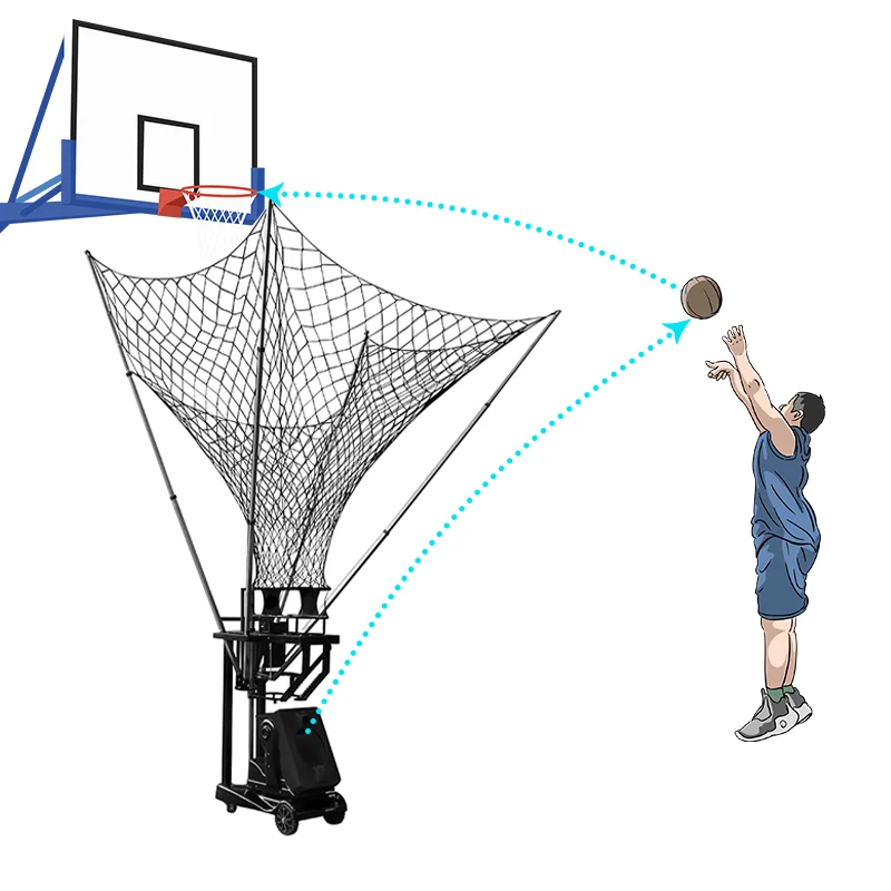 Automatic Shooting Machine Basketball Intelligent SIBOASI K2100A