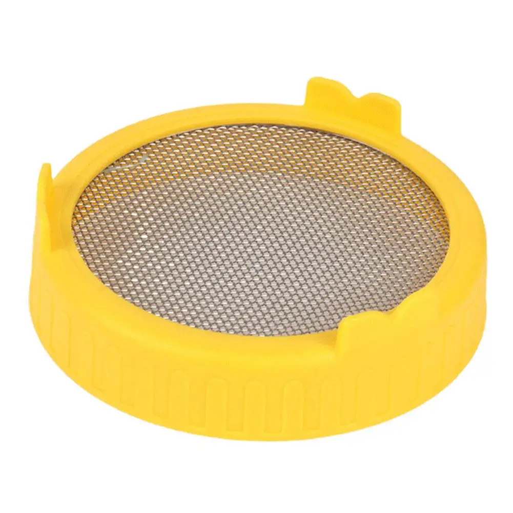 Wide Mouth Plastic Mason Jarhipping Seed Crop Germination for Jar Plant Sprouting Lid Food Grade Mesh Sprout Cover for Maso L8O1 3
